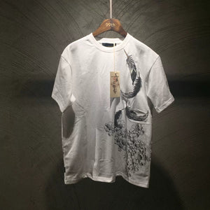 Hyper premium embroidery roosters T-shirt