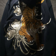Load image into Gallery viewer, Hyper premium roaring tiger embroidery hoodie
