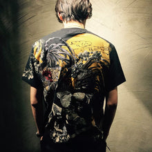 Load image into Gallery viewer, Hyper premium embroidery roosters T-shirt