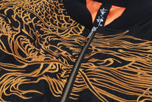 Load image into Gallery viewer, Hyper premium embroidery lucky dragon bomber jacket