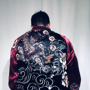 Hyper premium ancient beast sukajan jacket