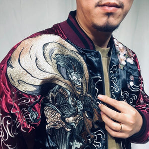 Hyper premium ancient beast sukajan jacket