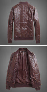 PU leather designer jacket