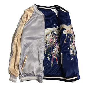 Premium 2 sided flower blossom sukajan jacket