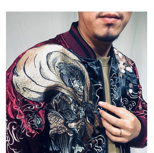 Hyper premium ancient beast sukajan jacket