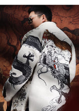 Load image into Gallery viewer, Hyper premium embroidery dragon beast cashmere/wool coat