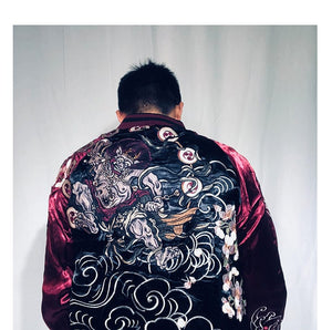 Hyper premium ancient beast sukajan jacket