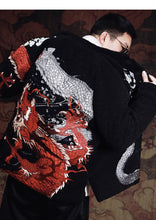 Load image into Gallery viewer, Hyper premium embroidery dragon beast cashmere/wool coat