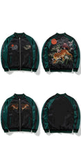 Load image into Gallery viewer, Ultra premium embroidery volcano tiger sukajan jacket