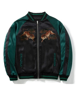 Ultra premium embroidery volcano tiger sukajan jacket