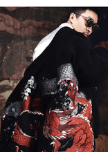 Load image into Gallery viewer, Hyper premium embroidery dragon beast cashmere/wool coat