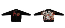 Load image into Gallery viewer, Hyper premium fiery beauty embroidery baseball style jacket