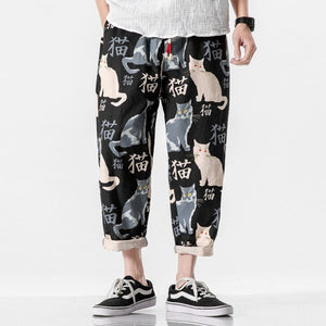 Neko style harem pants