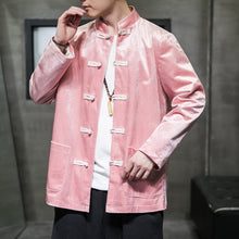 Load image into Gallery viewer, Vibrant solid Tang Dynasty jacket