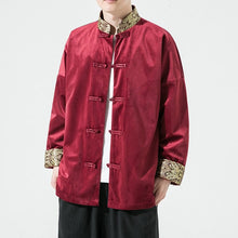 Load image into Gallery viewer, Golden accent Tang Dynasty jacket