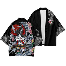 Load image into Gallery viewer, Snake oni kimono set top + bottoms