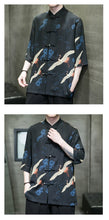 Load image into Gallery viewer, Vivid crane Tang shirt