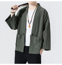 Load image into Gallery viewer, Shinobi design kimono shirt