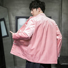 Load image into Gallery viewer, Vibrant solid Tang Dynasty jacket