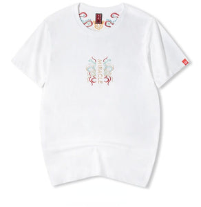 Premium embroidery miracle carp T-shirt