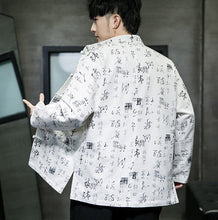 Load image into Gallery viewer, Tang Dynasty hyper text kanji jacket
