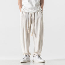 Load image into Gallery viewer, Classic solid linen pants