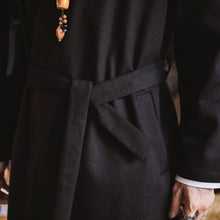Load image into Gallery viewer, Dragon square embroidery long jacket