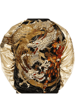 Load image into Gallery viewer, Hyper premium embroidery epic dragon sukajan souvenir jacket 2 sided reversible