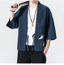 Load image into Gallery viewer, Shinobi design kimono shirt