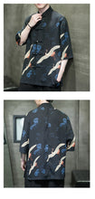 Load image into Gallery viewer, Vivid crane Tang shirt