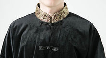 Load image into Gallery viewer, Golden accent Tang Dynasty jacket