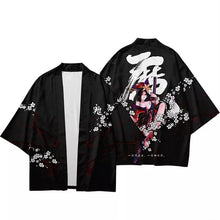 Load image into Gallery viewer, Geisha warrior kimono set top + bottoms
