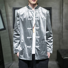 Load image into Gallery viewer, Vibrant solid Tang Dynasty jacket