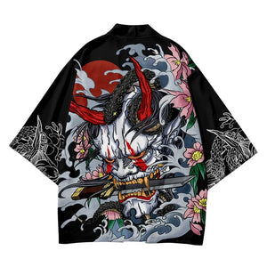 Snake oni kimono set top + bottoms