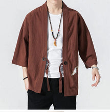 Load image into Gallery viewer, Shinobi design kimono shirt