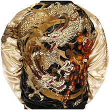 Load image into Gallery viewer, Hyper premium embroidery epic dragon sukajan souvenir jacket 2 sided reversible