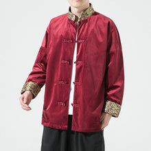 Load image into Gallery viewer, Golden accent Tang Dynasty jacket