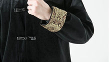 Load image into Gallery viewer, Golden accent Tang Dynasty jacket