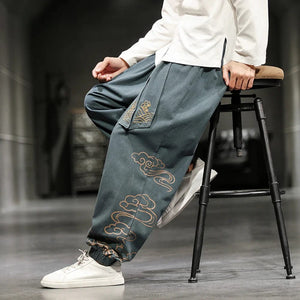 Mortal clouds harem pants