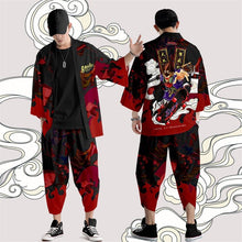 Load image into Gallery viewer, Monkey king kimono set top + bottoms