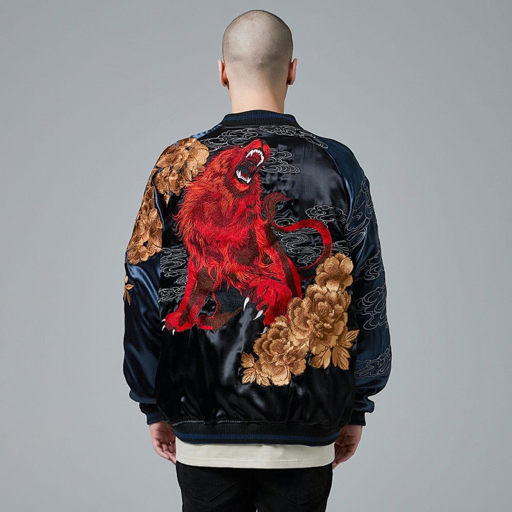 embroidered souvenir jacket