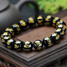 Load image into Gallery viewer, Tibetan script carving buddha bracelet