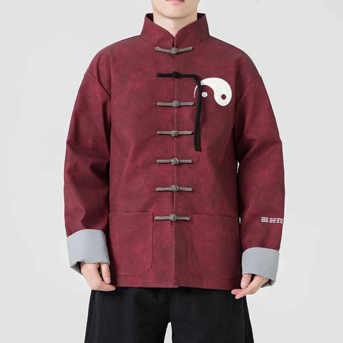 Yin yang tranquility Tang jacket