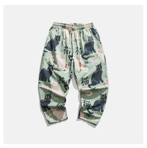 Neko style harem pants