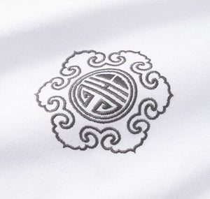 Premium embroidery ancient lion T-shirt