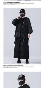 Tech wear kanji kimono