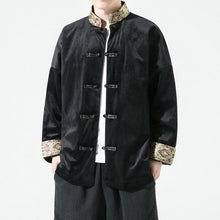 Load image into Gallery viewer, Golden accent Tang Dynasty jacket