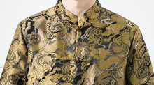 Load image into Gallery viewer, Vibrant dragon Tang Dynasty jacket