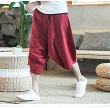 Load image into Gallery viewer, Baggy knee length harem pants