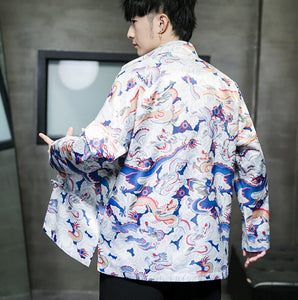 Tang mystical dragon design jacket